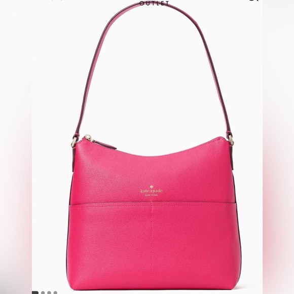 Kate Spade-Bailey Shoulder bag- vintage style pink-brand new without tags - Picture 3 of 12